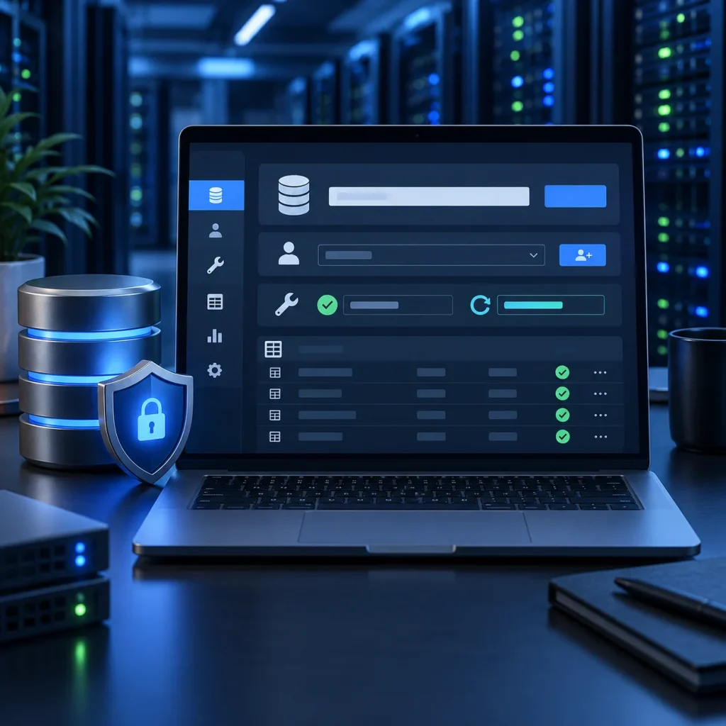 مدیریت دیتابیس سی پنل