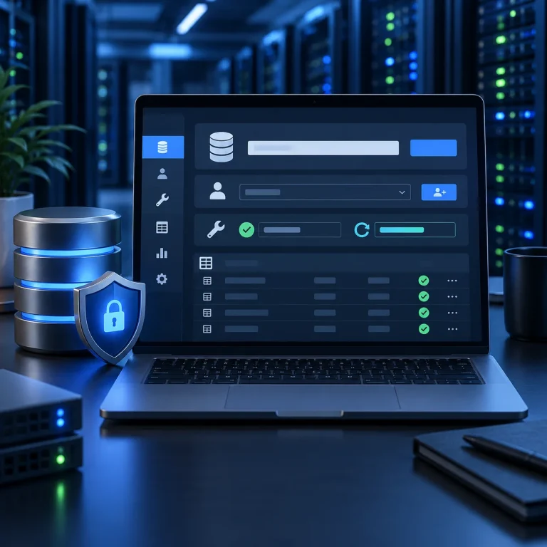 مدیریت دیتابیس سی پنل