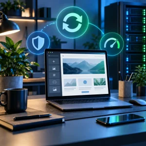 تأثیر آپدیت افزونه و قالب المنتور بر امنیت و سرعت سایت