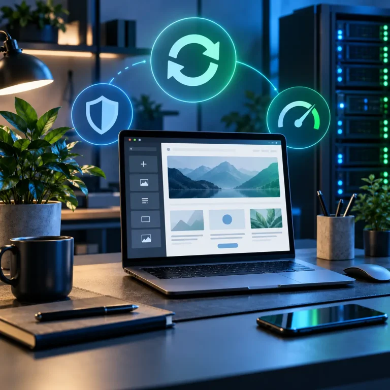 تأثیر آپدیت افزونه و قالب المنتور بر امنیت و سرعت سایت