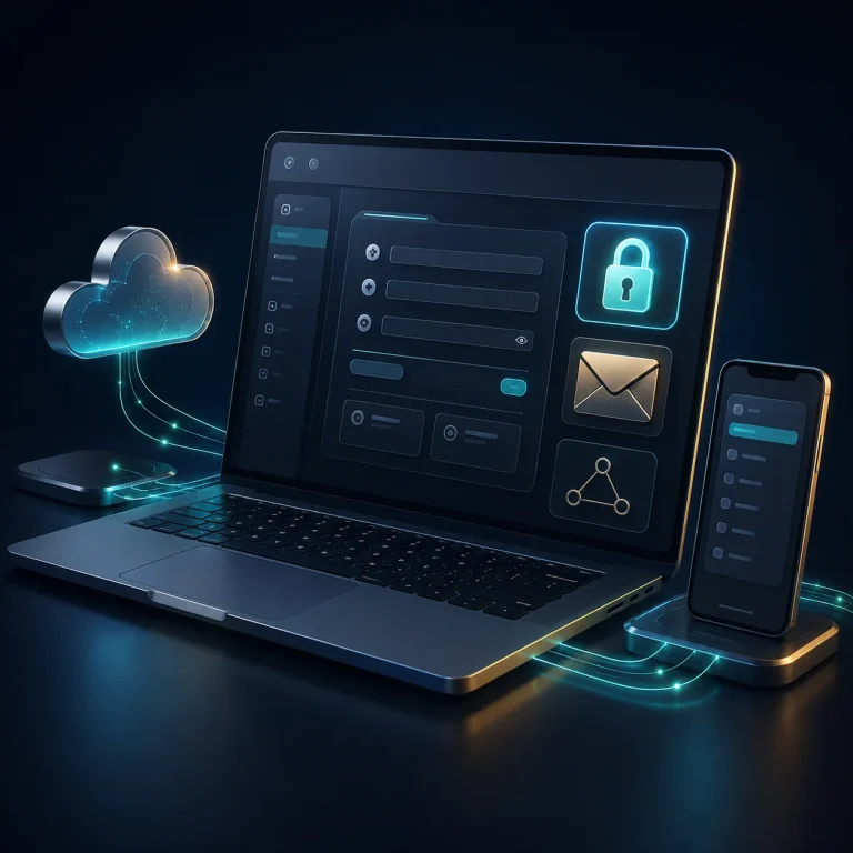ساخت ایمیل در سی پنل