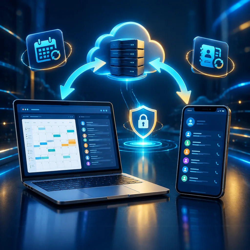 تنظیم CalDAV سی پنل